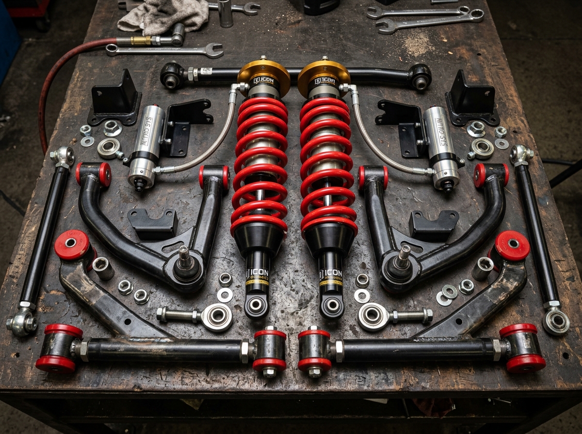 Suspensão Off-road 4x4 Reforçada